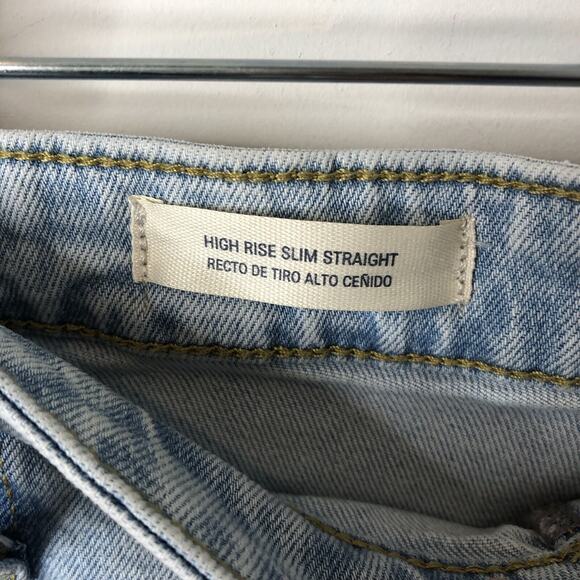 Universal Thread NWT Women's Vintage Stretch High-Rise Straight Jeans Size 18 - Picture 6 of 12